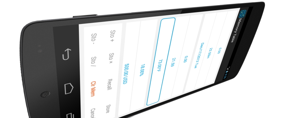 A powerful memory register table